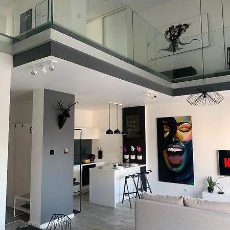 Апартаменты Two-Levels Penthouse With A Garden In The City Center Лодзь Экстерьер фото