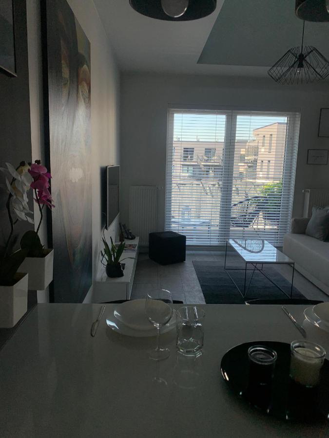 Апартаменты Two-Levels Penthouse With A Garden In The City Center Лодзь Экстерьер фото